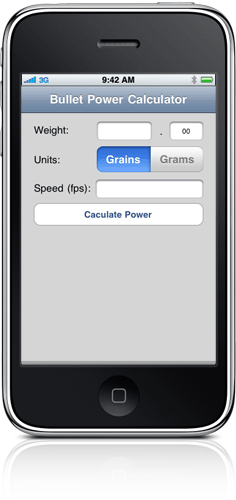 Bullet Power Calc