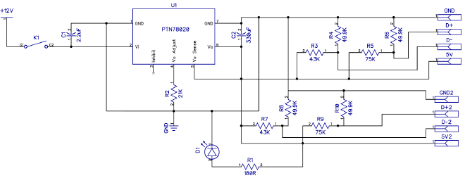 12v iPad Charger