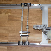 Main frame parts and bearings