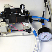 Click to view large image of Connected to the air and vac supplies