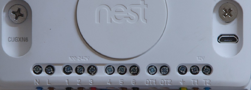 Nest Learning Thermostat 3rd Gen Hot Water Installation thermostat wiring black wire 