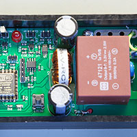 Photo of PCB in case