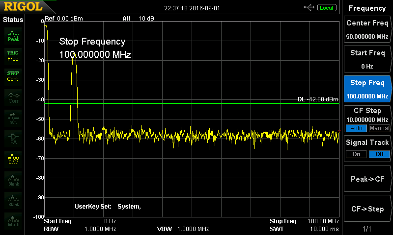 10 Mhz Frequency Standard