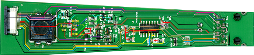 Raspberry Pi Zero Barcode Scanner pcb