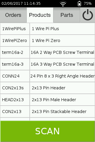 Raspberry Pi Barcode Scanner Products list