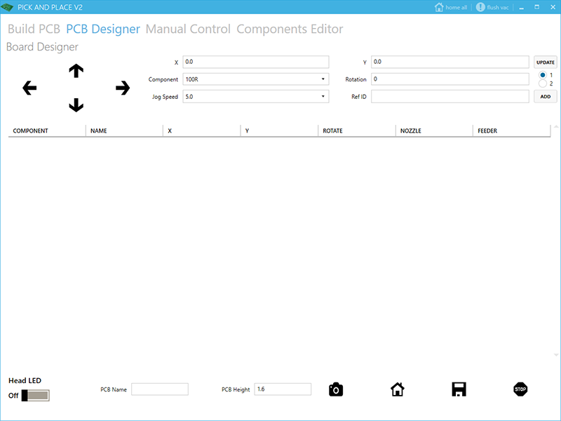 Build Designer Screen