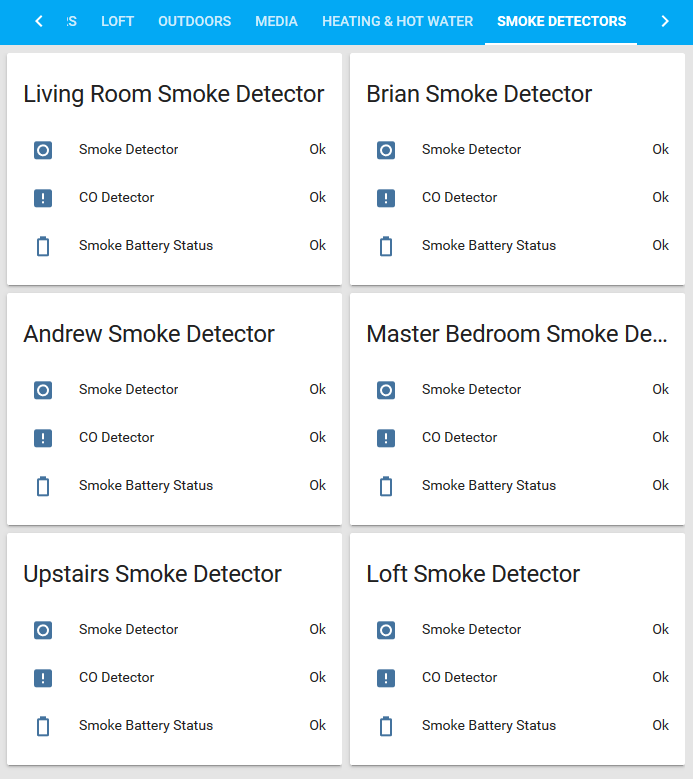 Nest Smoke Alarms page