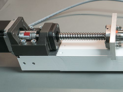 Bench assembly for the ball screw