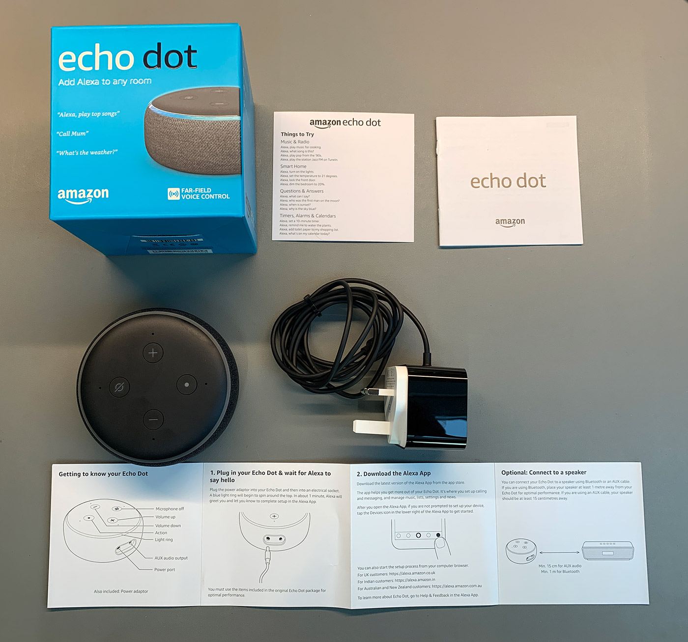 Og så videre Forkæle Specificitet Echo Dot 3rd Gen Smart speaker Teardown : Brian Dorey.com blog