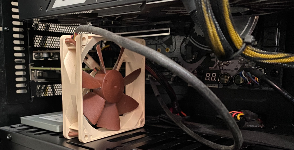 New fan installed