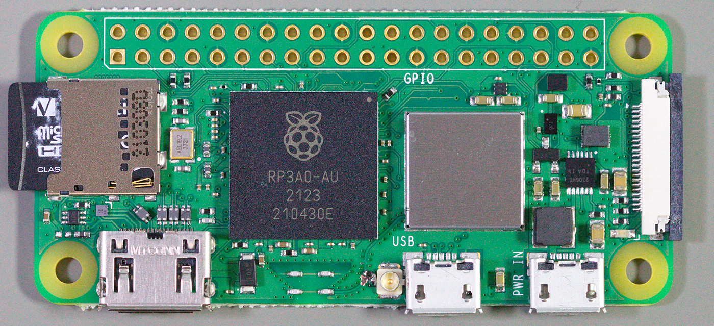 The board with U.FL connector fitted