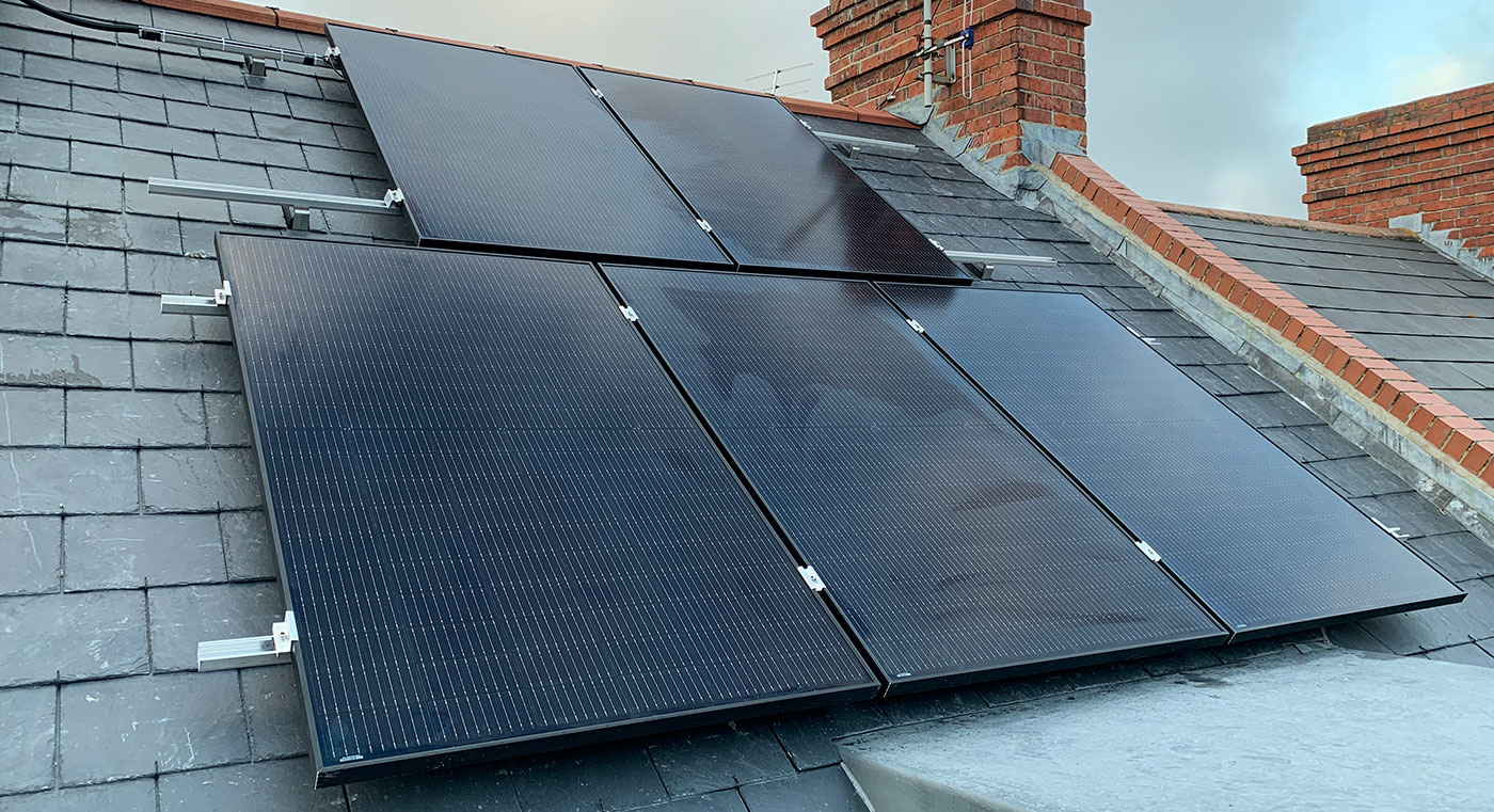 Panels fitted