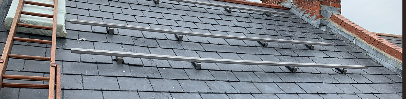 Solar rails fitted