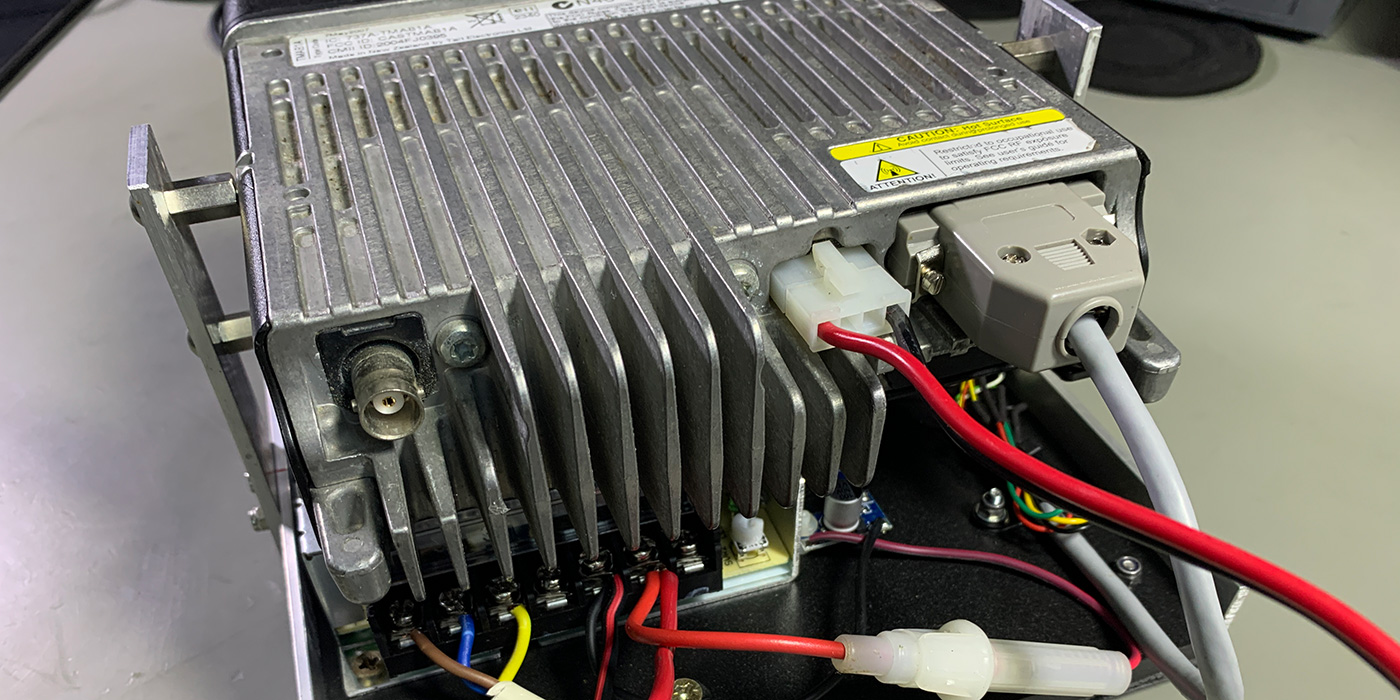 Rear of the Radio