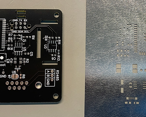 PCB and Stencil