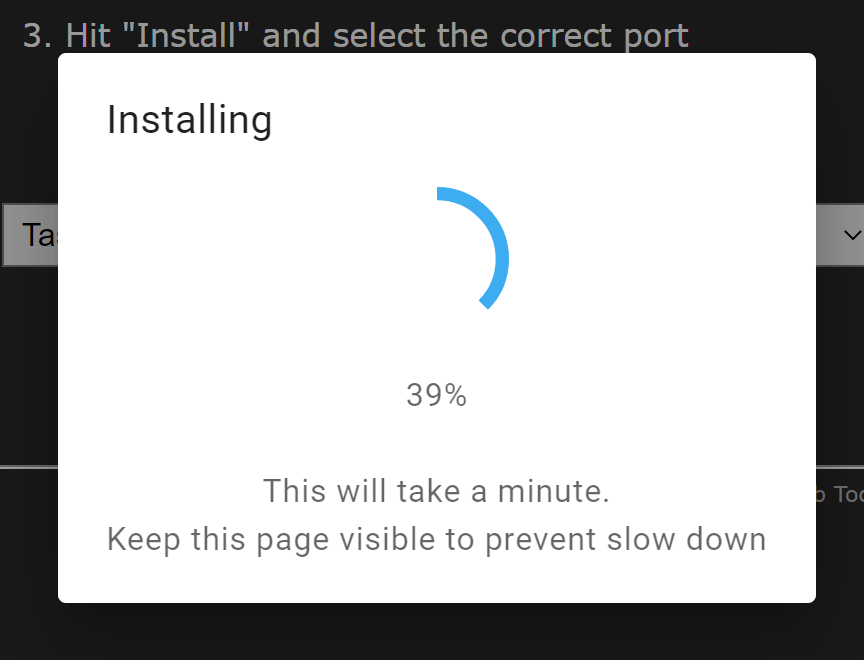 Installing