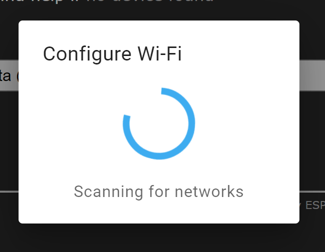 Configure Wi-Fi