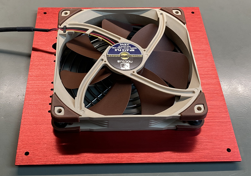 Fan fitted