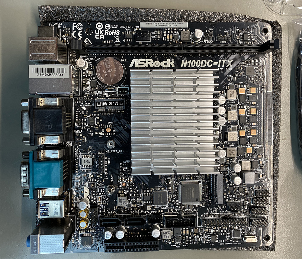 New motherboard