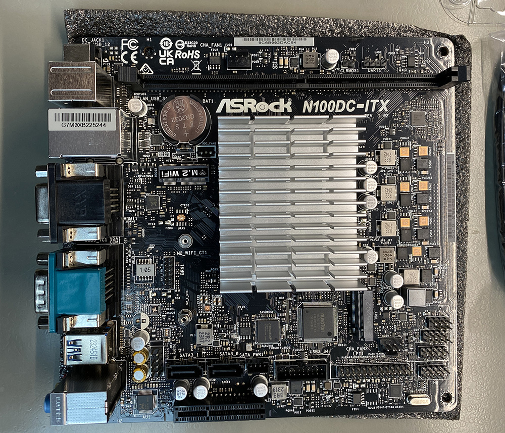 New motherboard