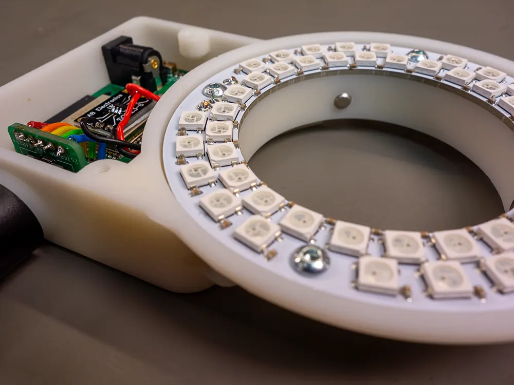 LED Ring fitted