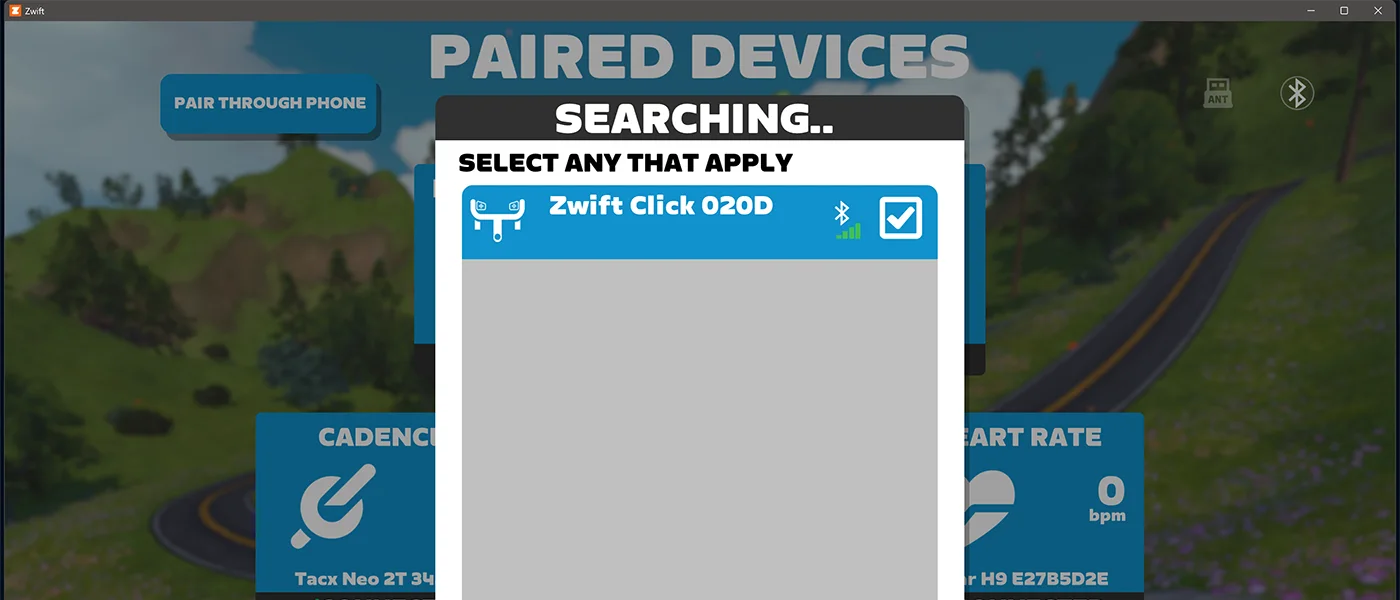 Pairing controllers