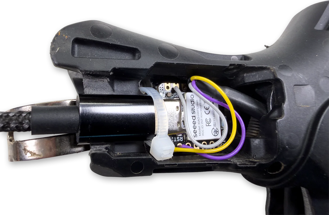 Bluetooth module installed