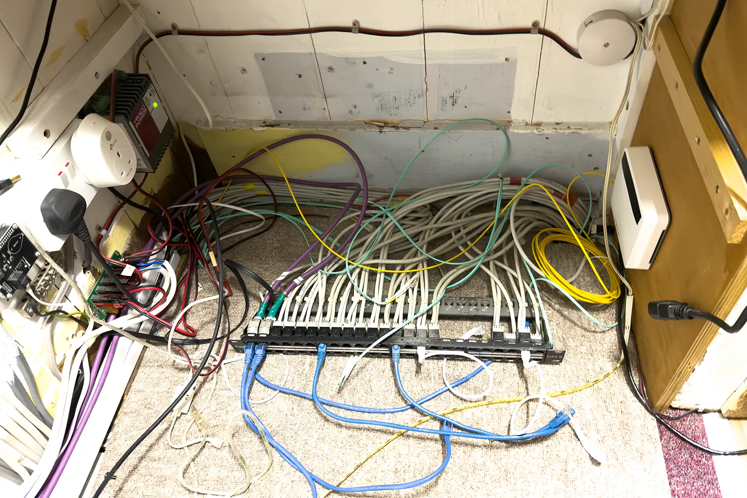 Rack removed