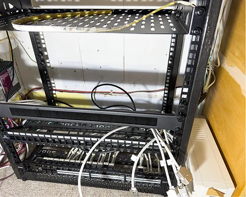 Fabricating a Custom Steel Network Rack and Upgrading Rack