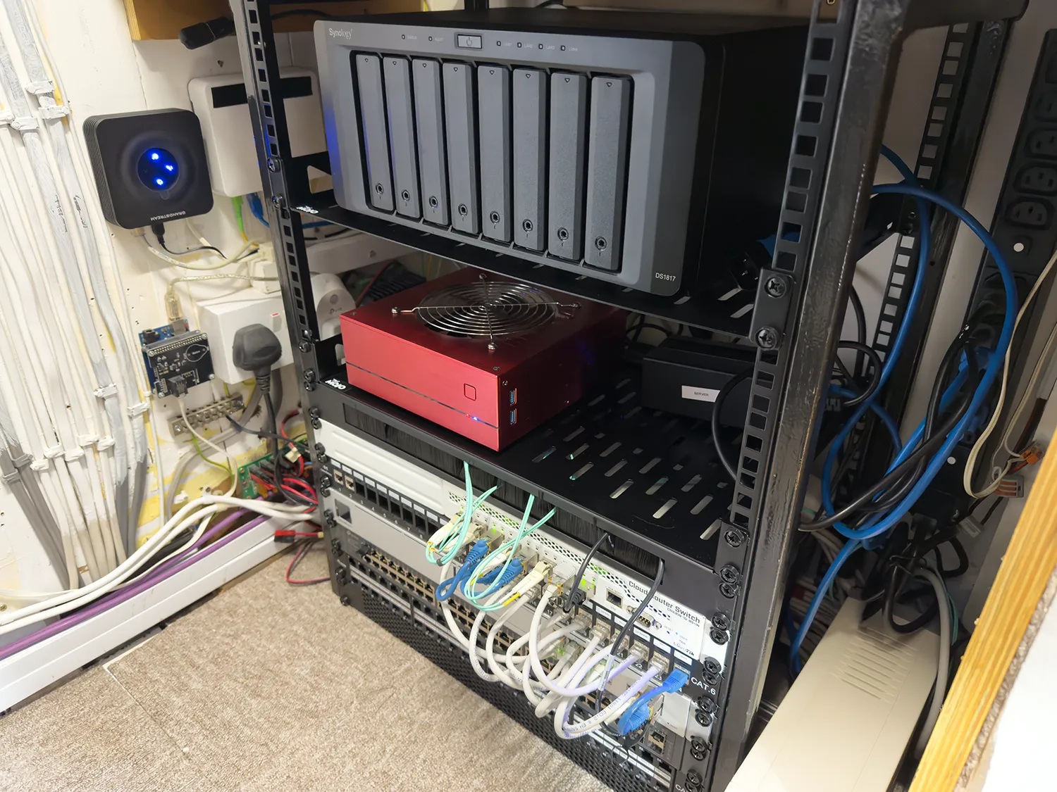 Completed Rack