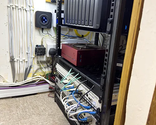 Fabricating a Custom Steel Network Rack and Upgrading Rack