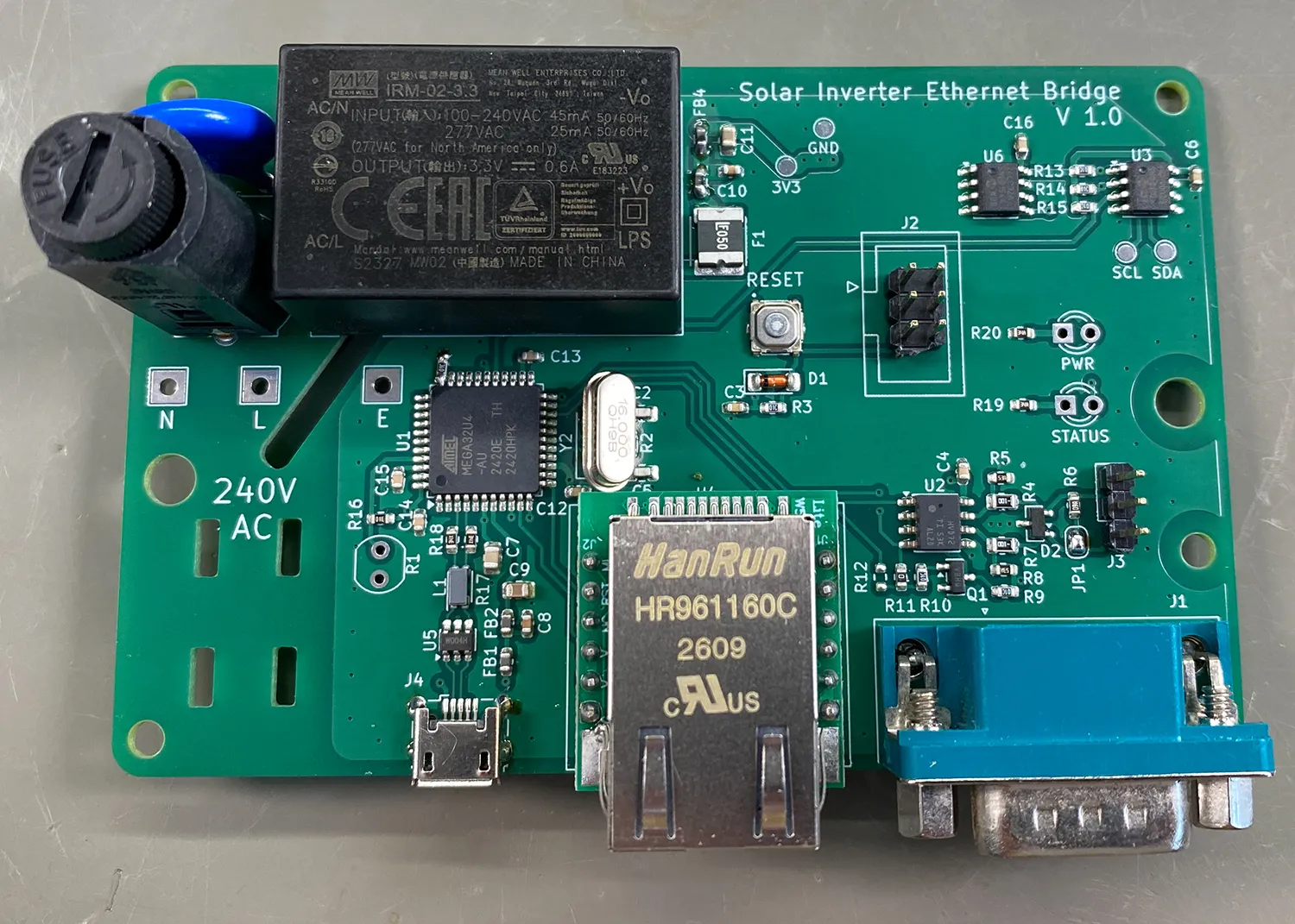 PCB built