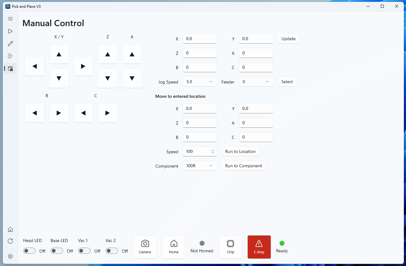 PNP Manual Control