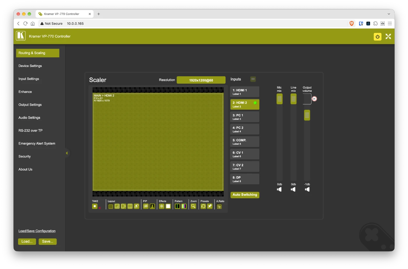 Web UI