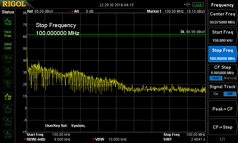 cores on both lines