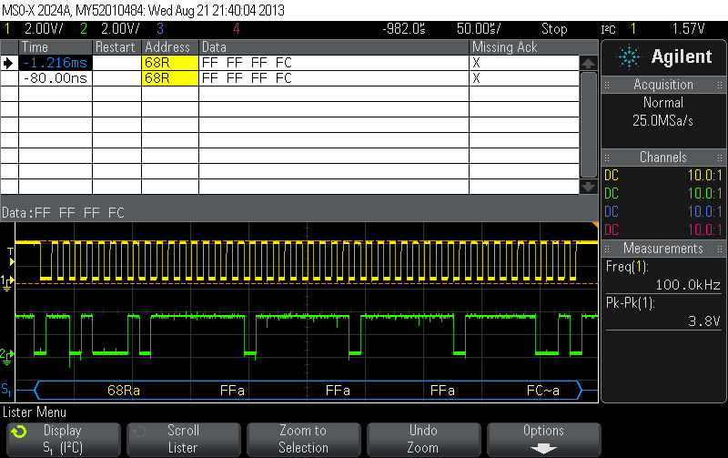 Scope Screen Display