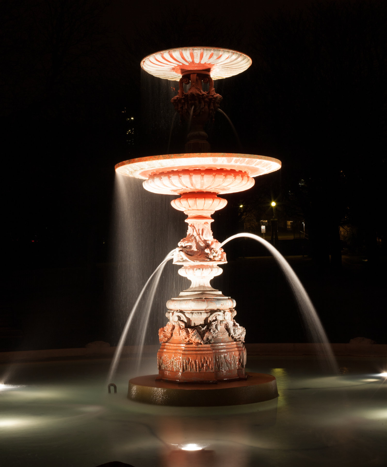 fountain long exposure