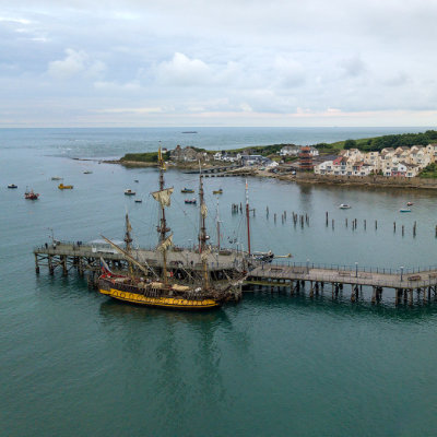 Shtandart in Swanage Bay