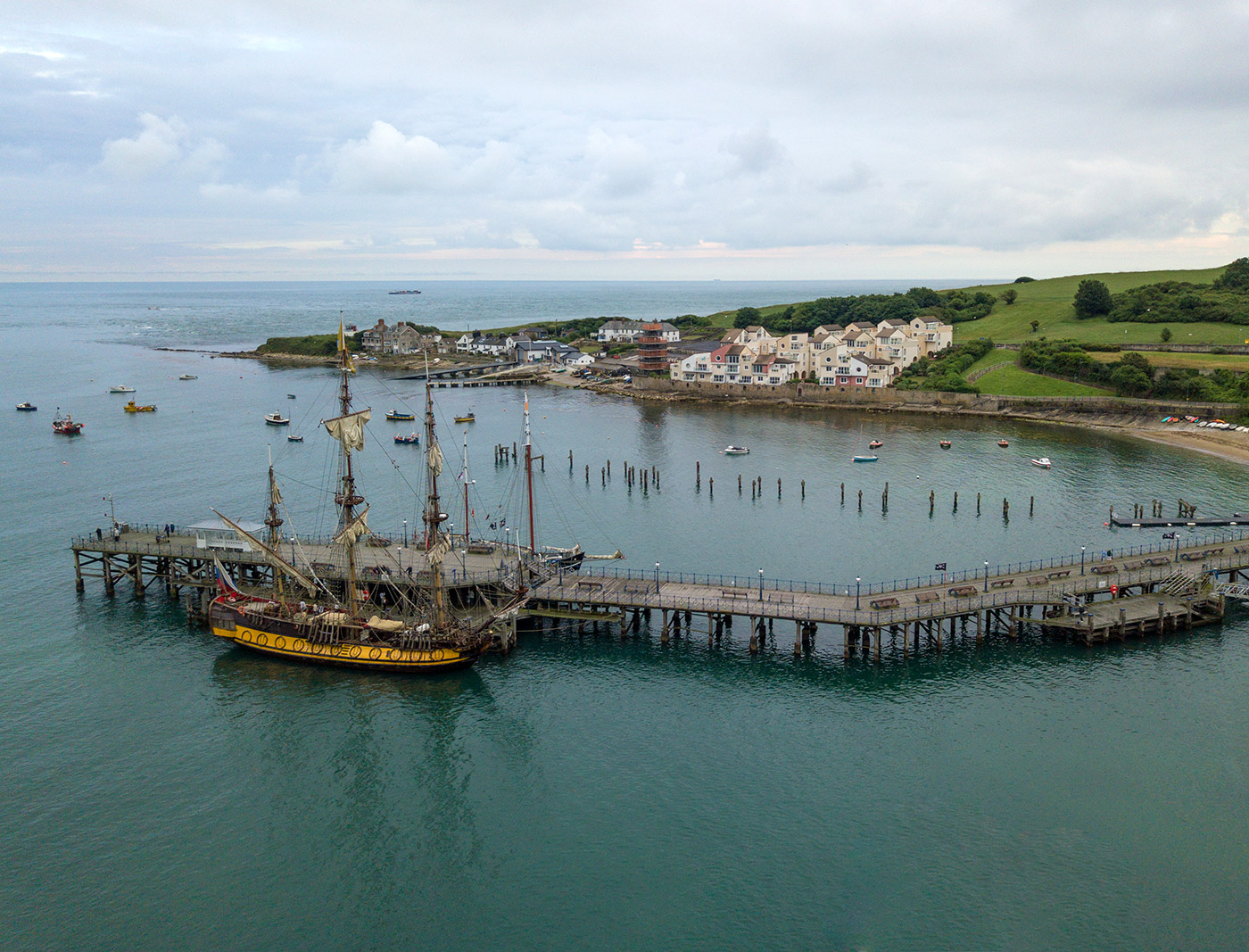 Shtandart in Swanage Bay