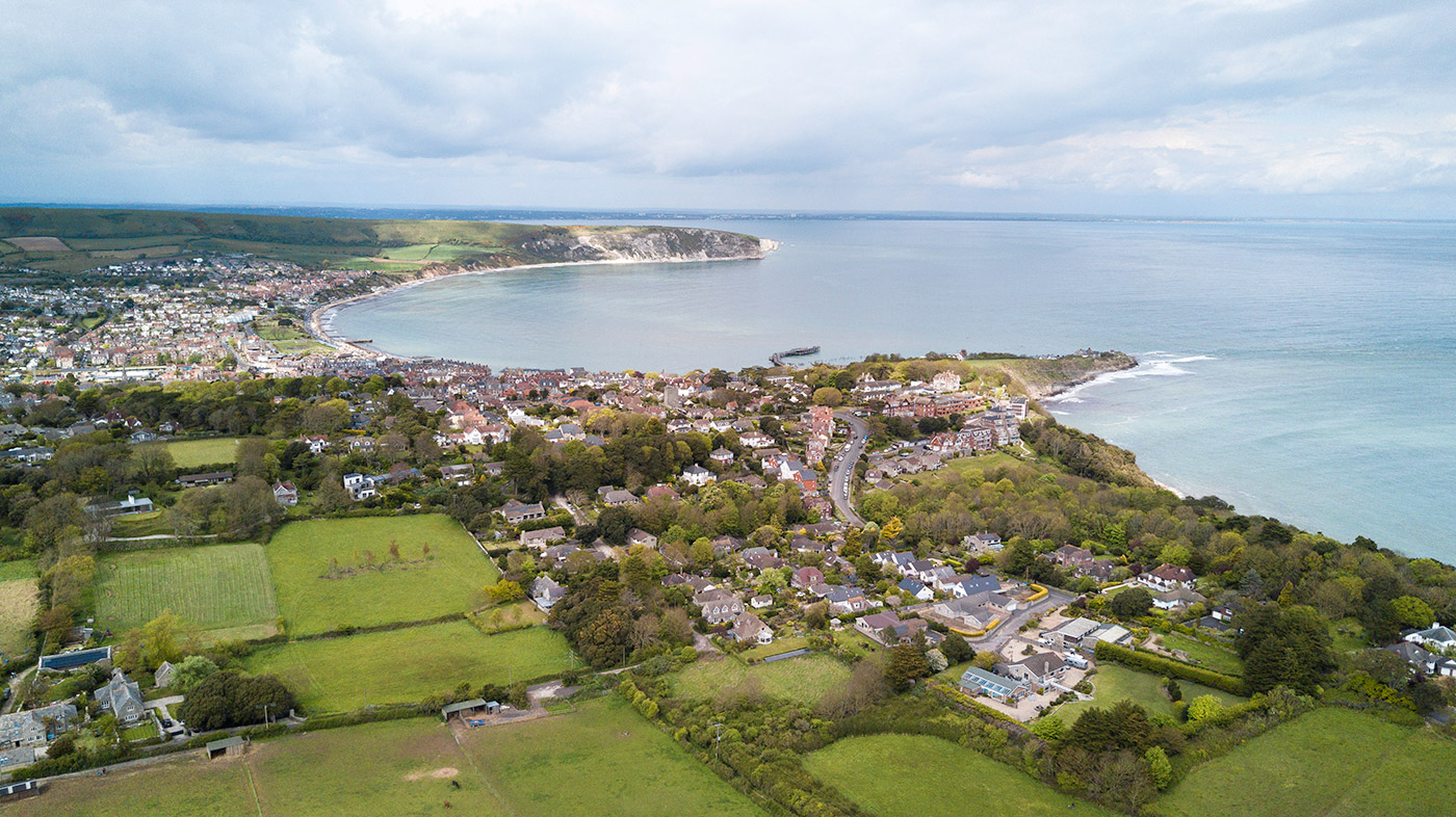 Photo of swanage and durlston bay
