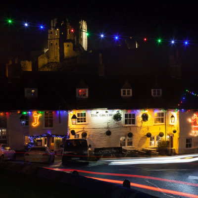 Corfe christmas illuminations