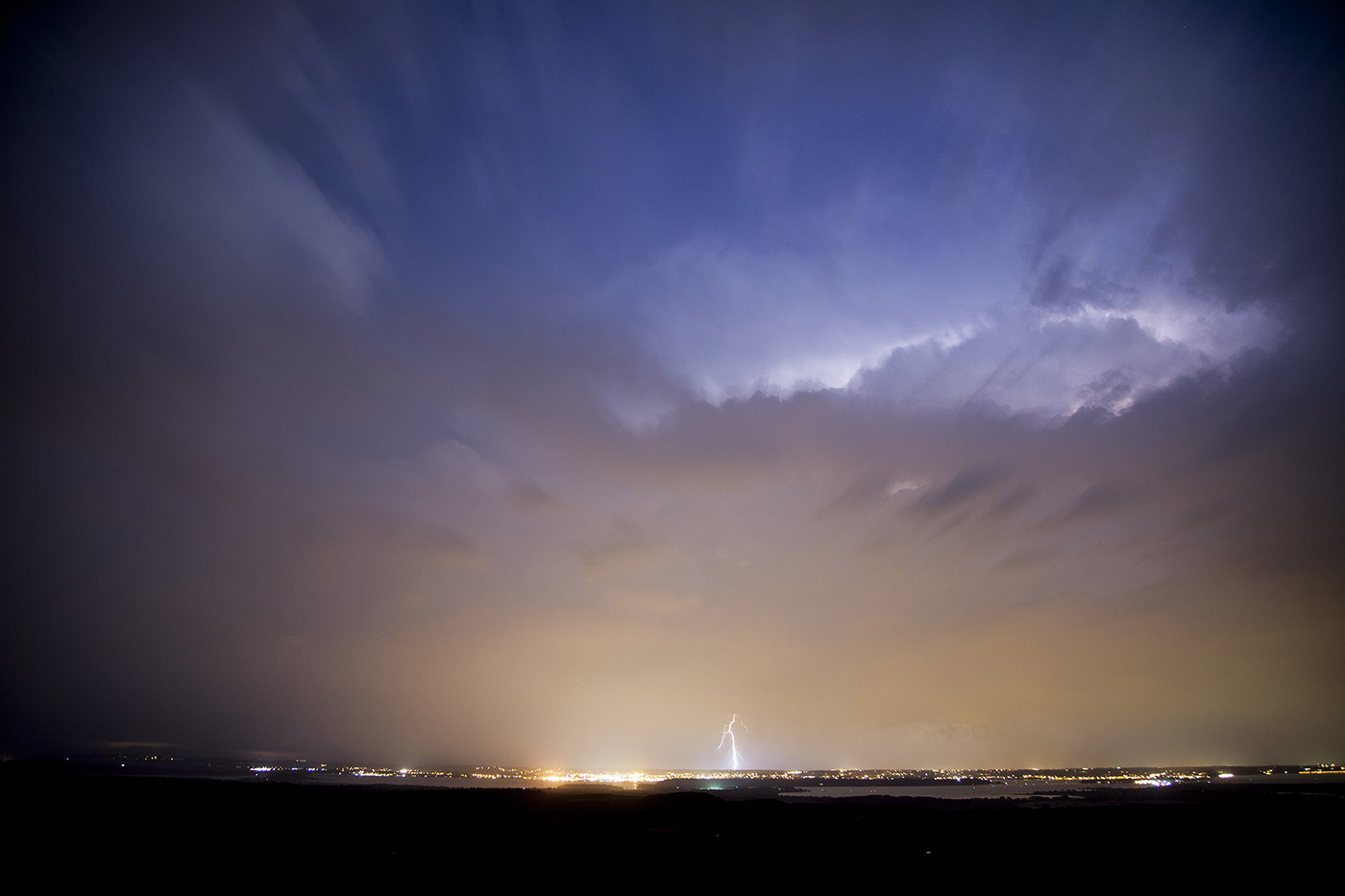 lightning over poole