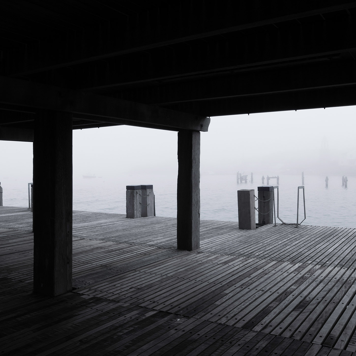 Under the pier