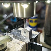 Click to view larger image of Milling the 3mm slot