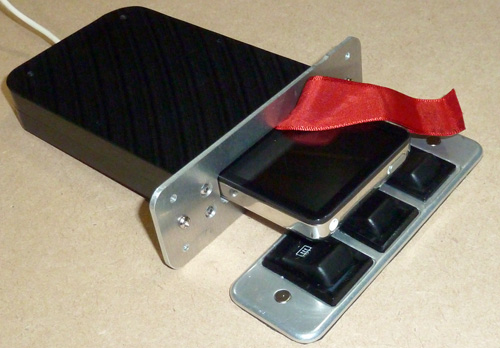 completed hidden ipod dash dock