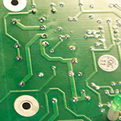 Click to view large image of Back of PCB