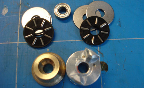 thrust-bearings-and-motor-coupling