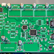 Click to view large image of SMT components ready to be cooked