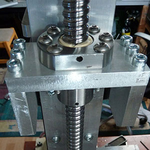 Blog post for Axminster SIEG Super X1 Micro Mill Z Axis Ballscrew Upgrade