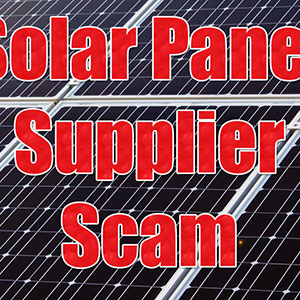 Blog post for Solar Panel Supplier OBills Scammed me out of £640